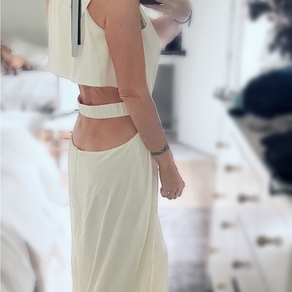 White evening gown/wedding dress